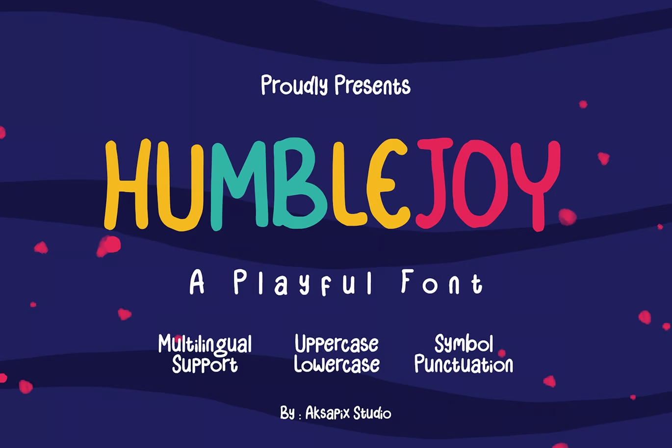 Humblejoy - Playful Display Font