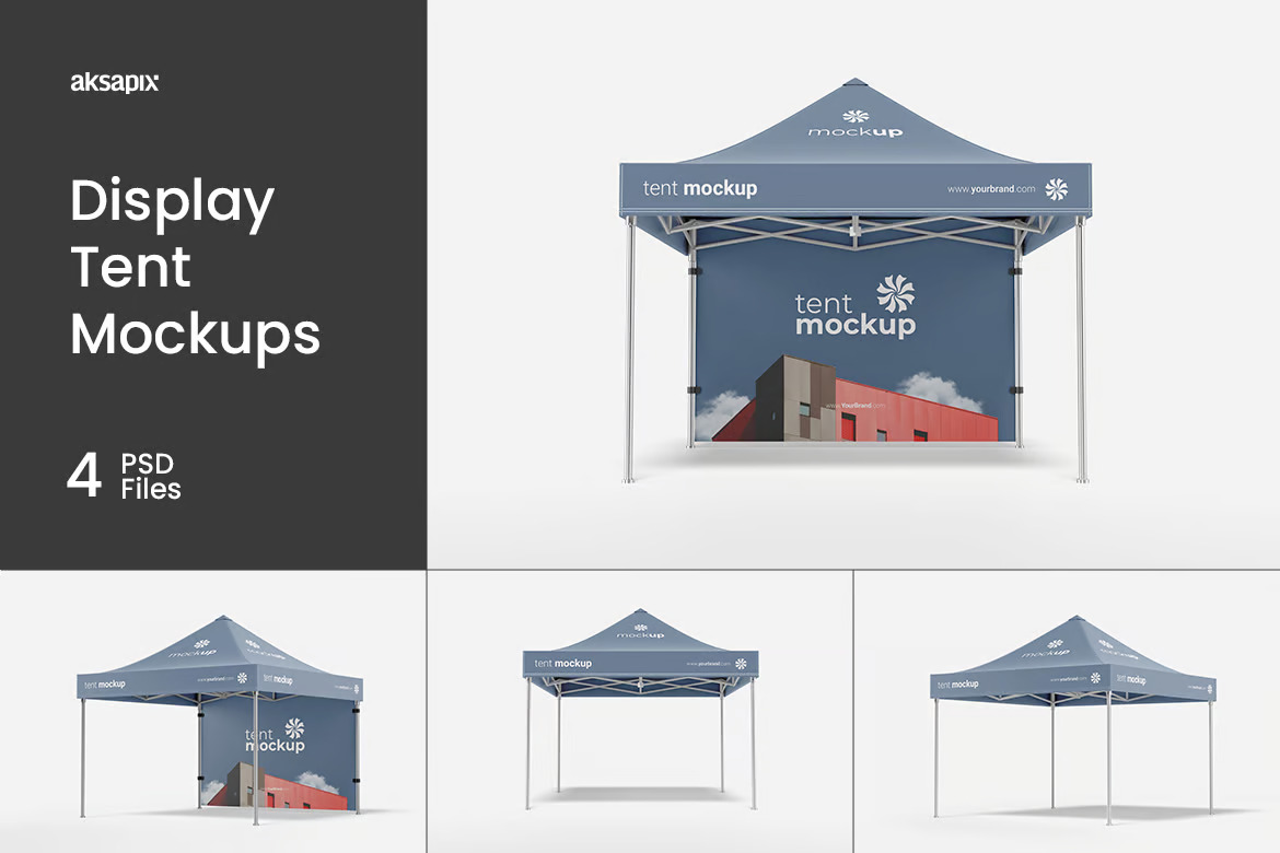 Display Tent Mockup