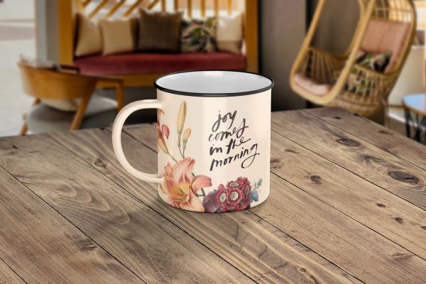 Enamel Mug Mockup
