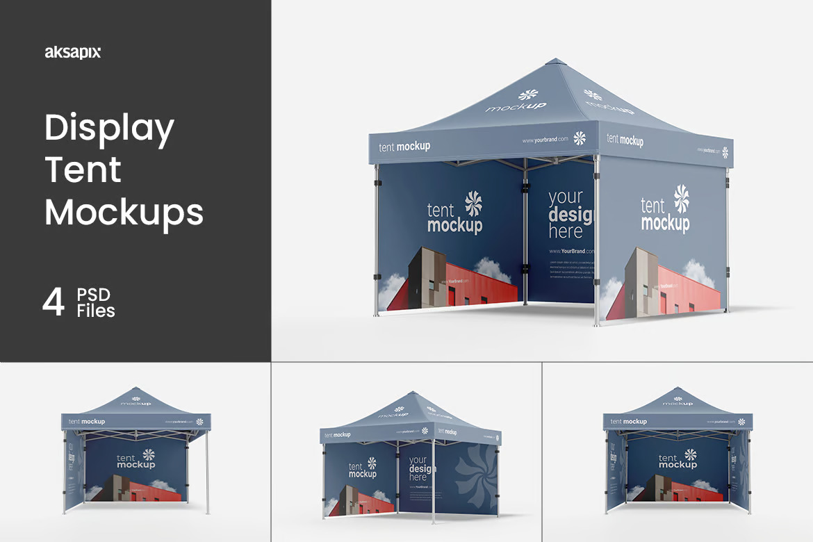 Display Tent Mockup